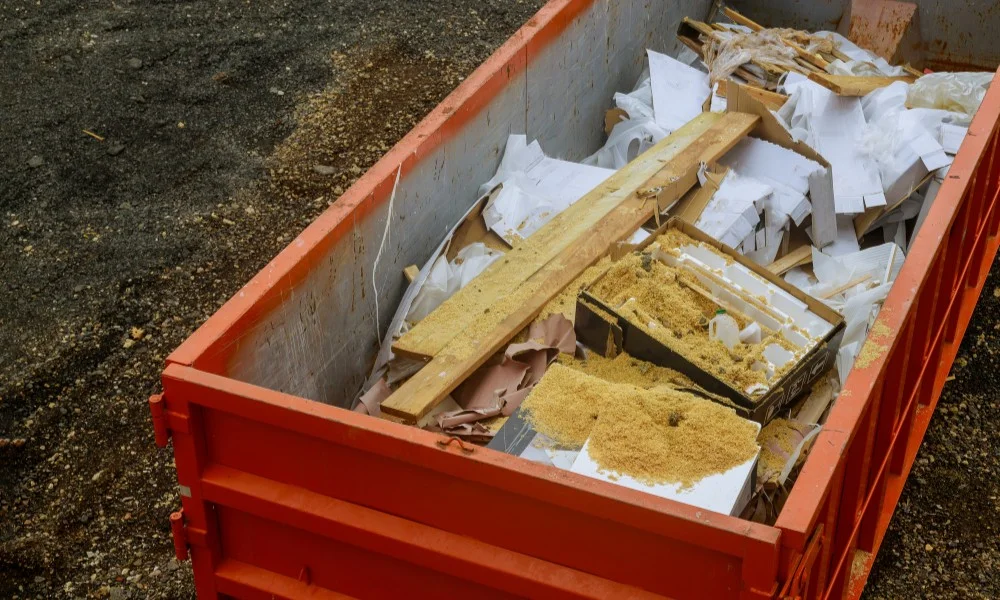 Yard Cleanup Dumpster Rental in Larkspur, CO | All American Dumpster