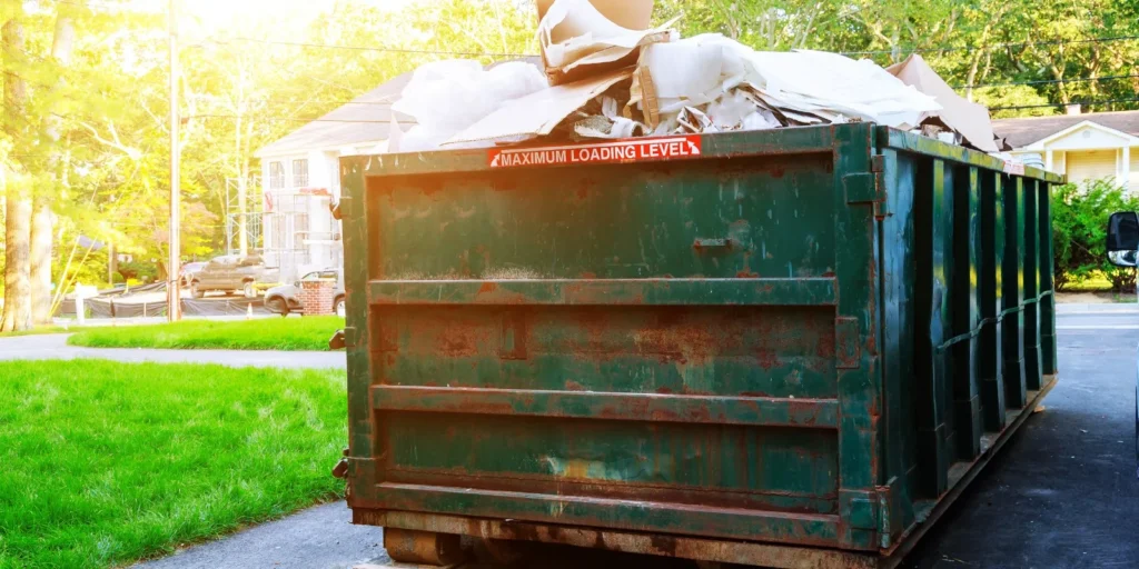Yard Cleanup Dumpster Rental in Larkspur, CO | All American Dumpster