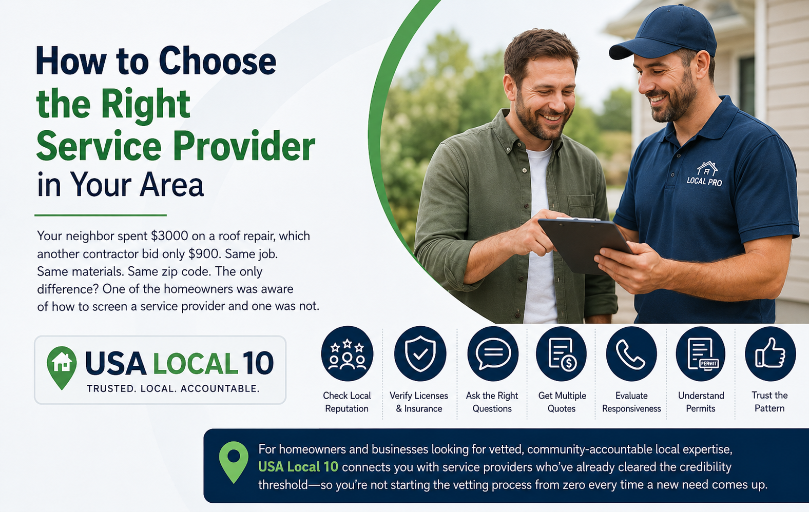 choose right service provider