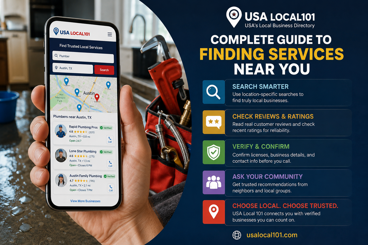 finding services near you