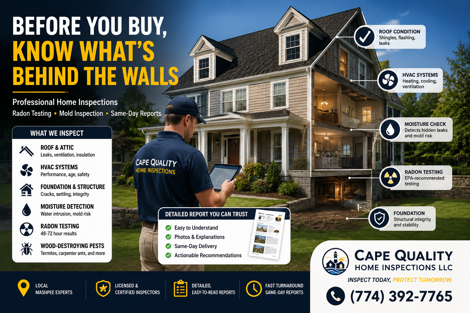home inspection Mashpee MA